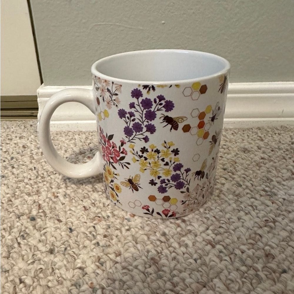 Floral Bee Mug